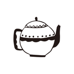 矢量茶水壶