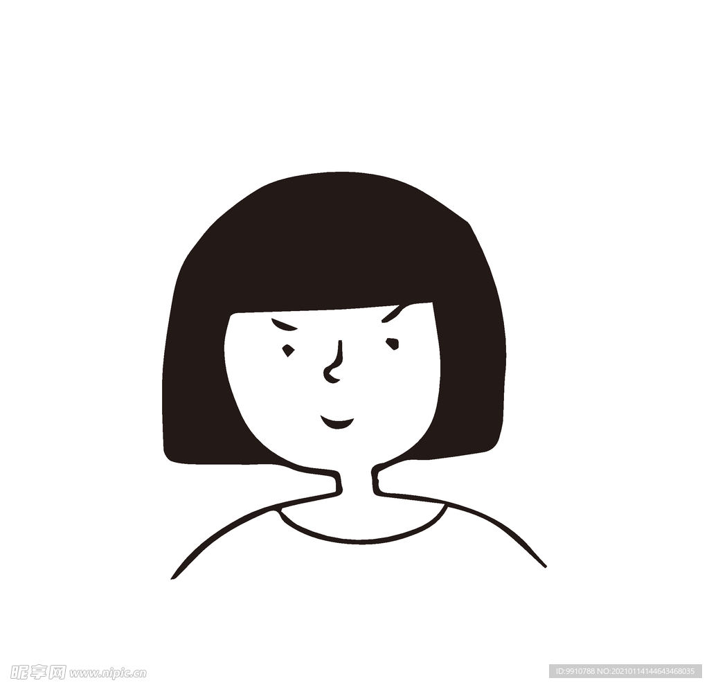 卡通女孩