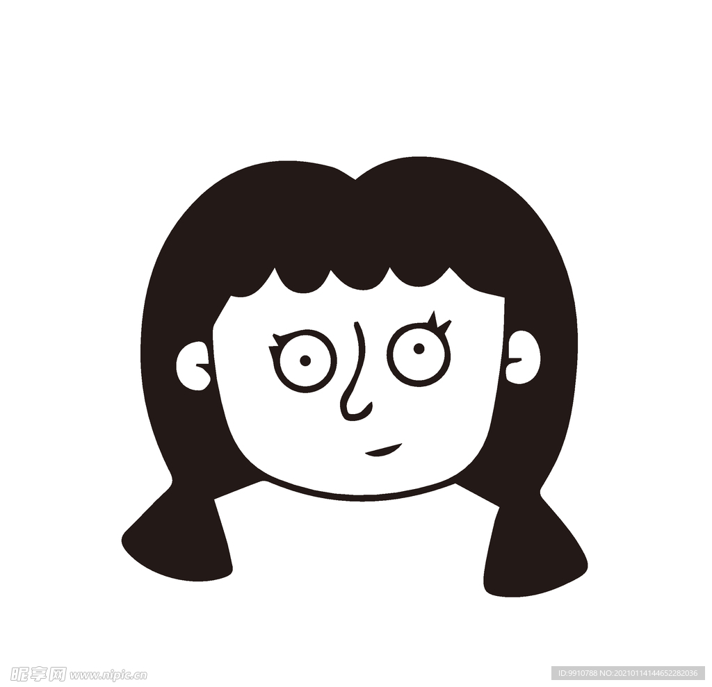 卡通女孩