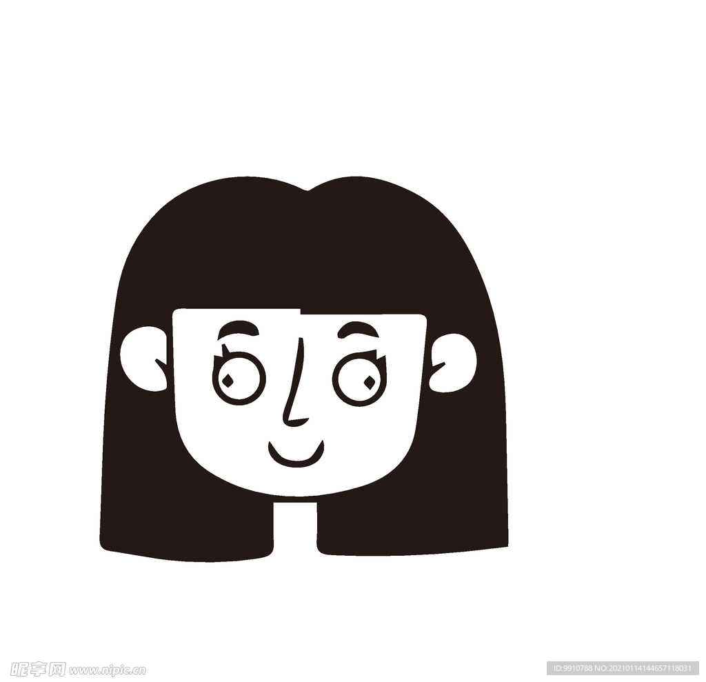 卡通女孩