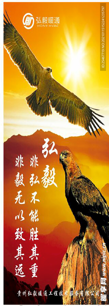 大鹏展翅海报
