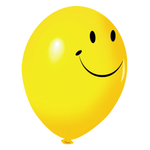 黄色笑脸气球