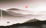 山水画