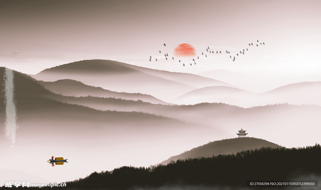 山水画