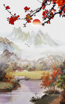 山水画