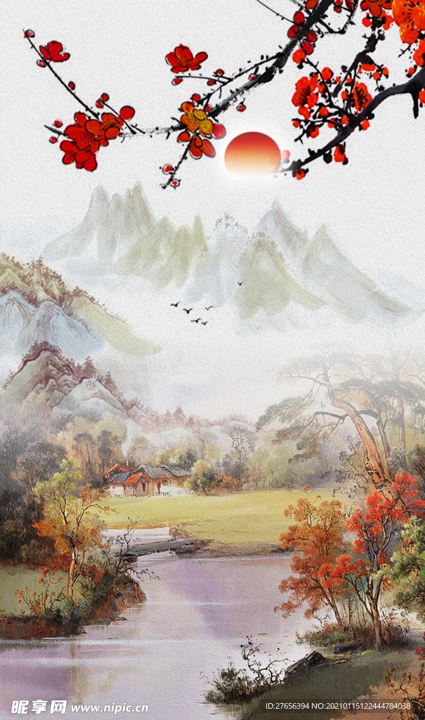 山水画