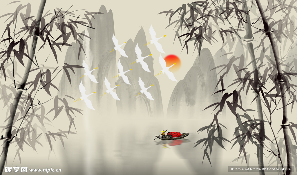 山水画