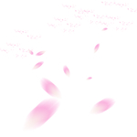 红色桃花元素