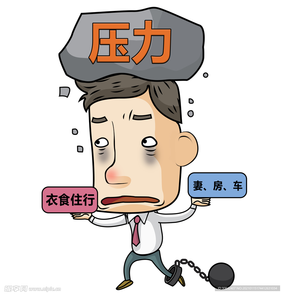 男人压力