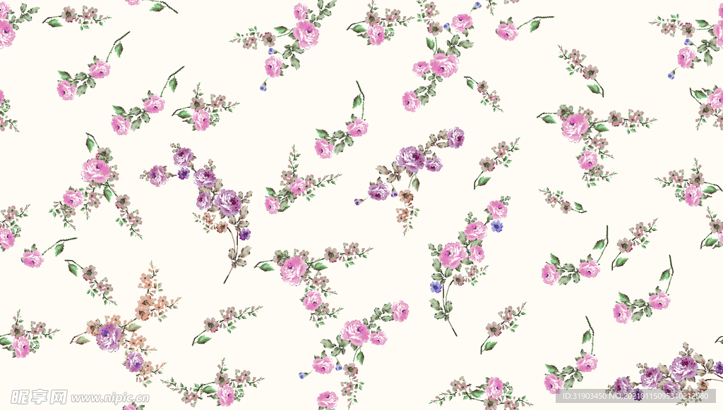 手绘花