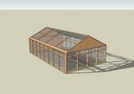 建筑 阳光房 温室 SU模型