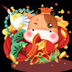 牛卡通形象 (39)