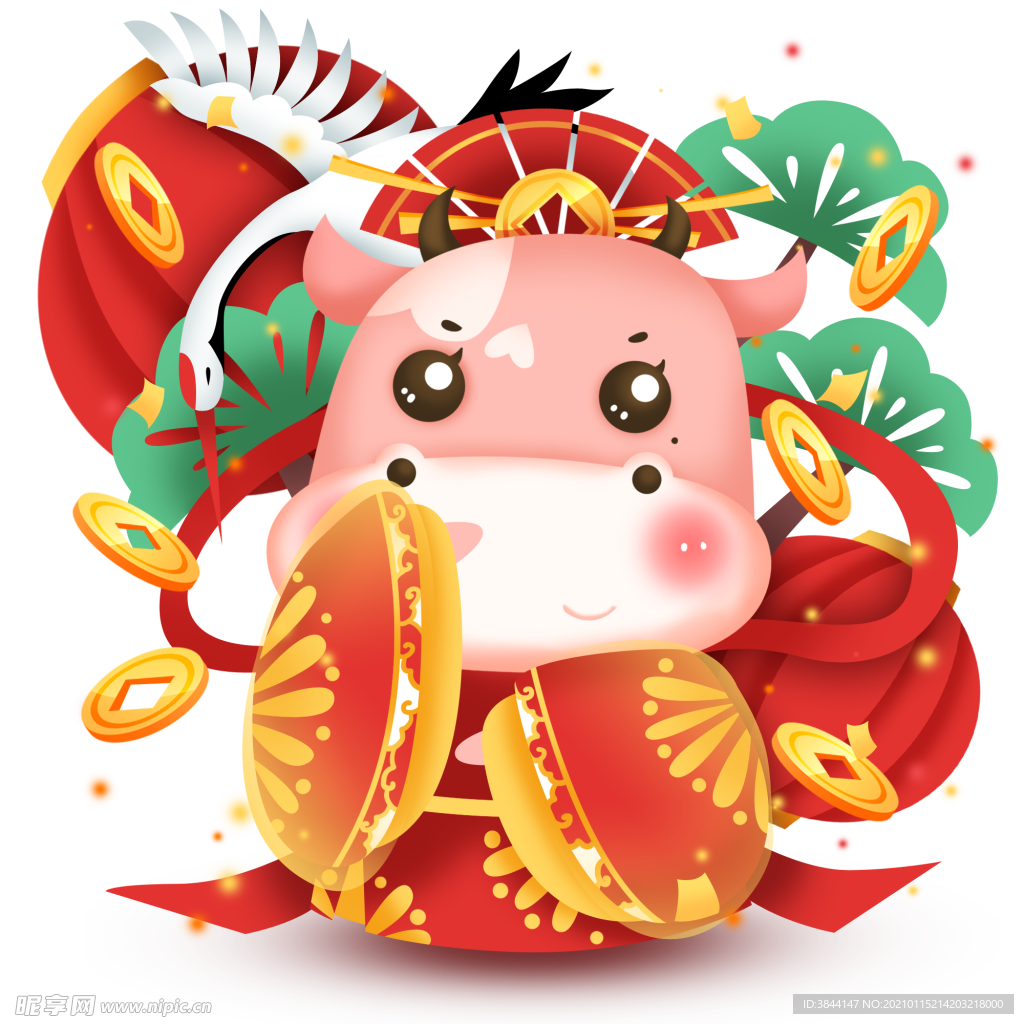 牛卡通形象 (42)