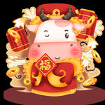 牛卡通形象 (74)