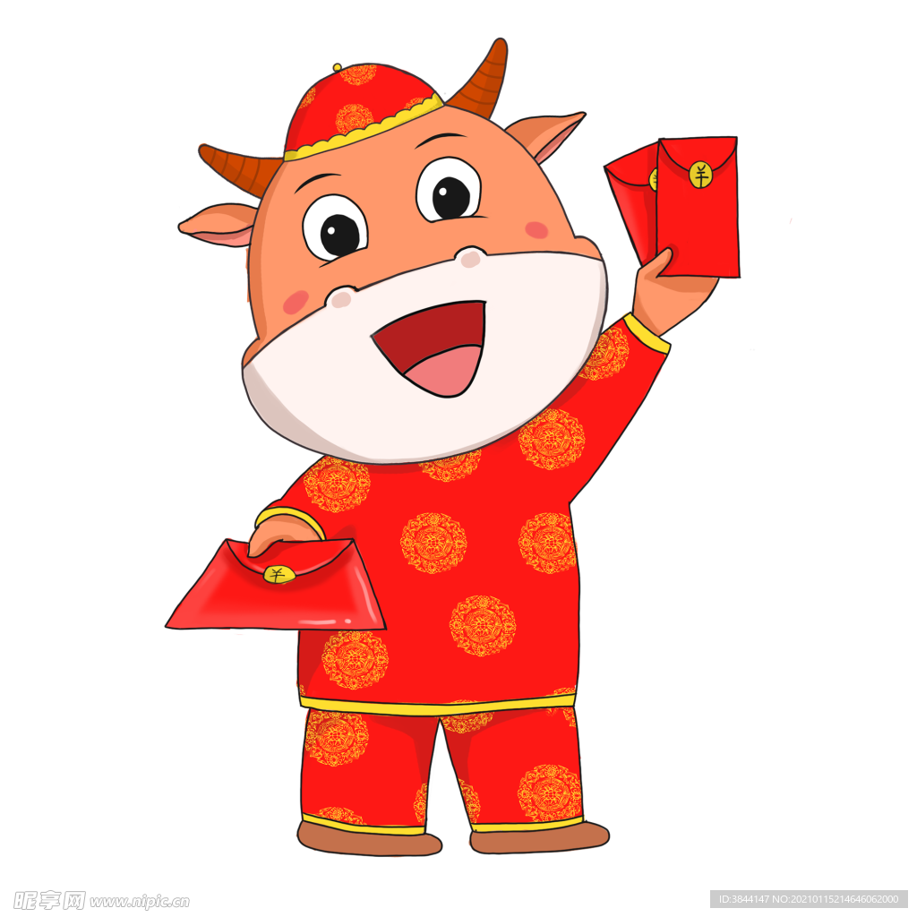 牛卡通形象 (85)