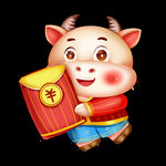 牛卡通形象 (120)