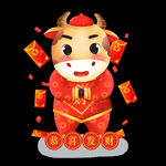 牛卡通形象 (157)