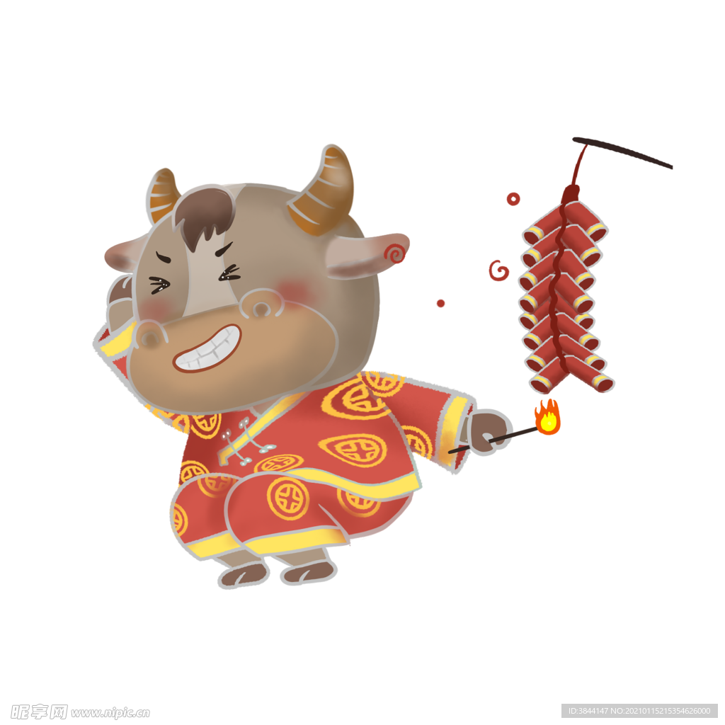 牛卡通形象 (236)