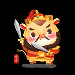 牛卡通形象 (239)