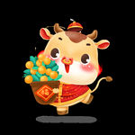 牛卡通形象 (251)