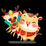 牛卡通形象 (252)
