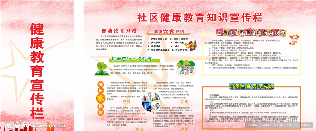 健康教育宣传栏