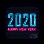 新年快乐矢量图