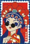 国潮美女