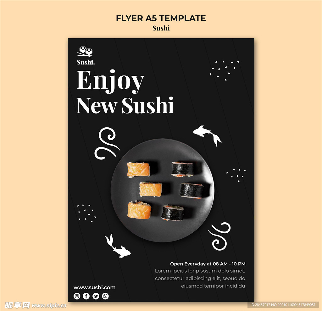 美食海报