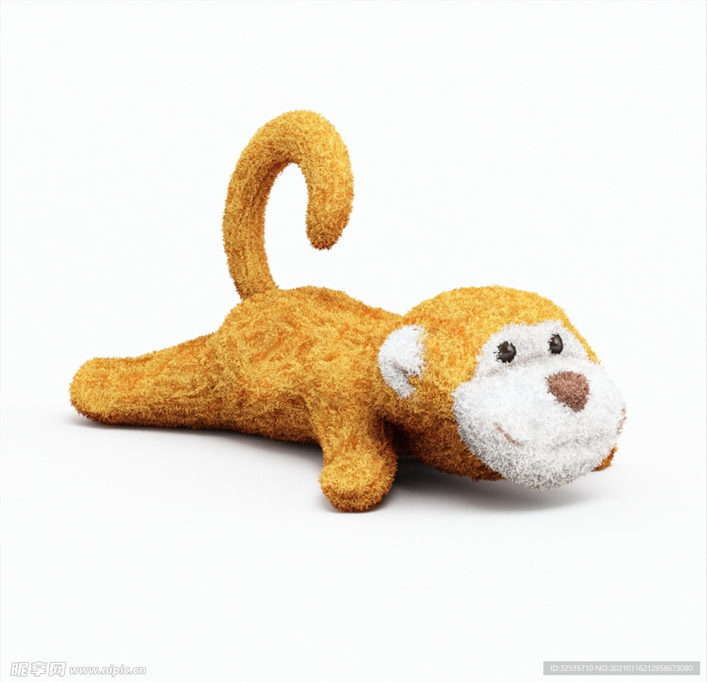 皮皮猴布偶