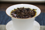 茶艺红茶叶底