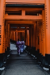 日本走廊寺庙