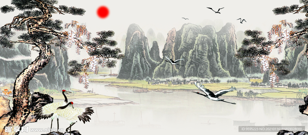 中国风画卷