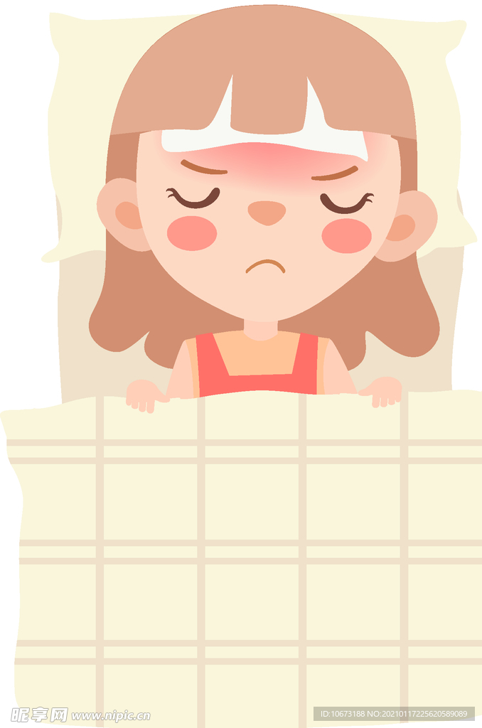 生病的孩子