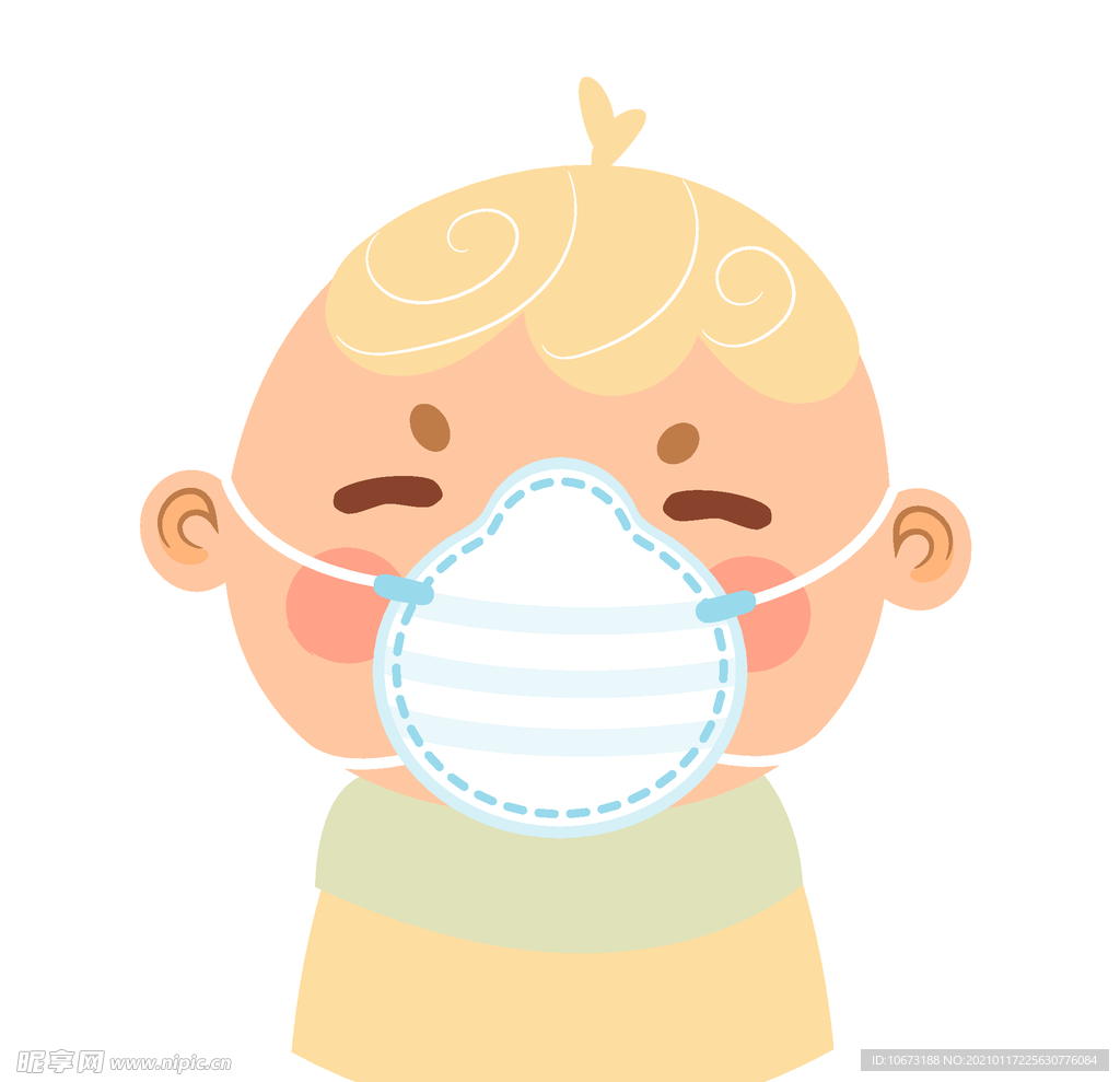 生病的孩子