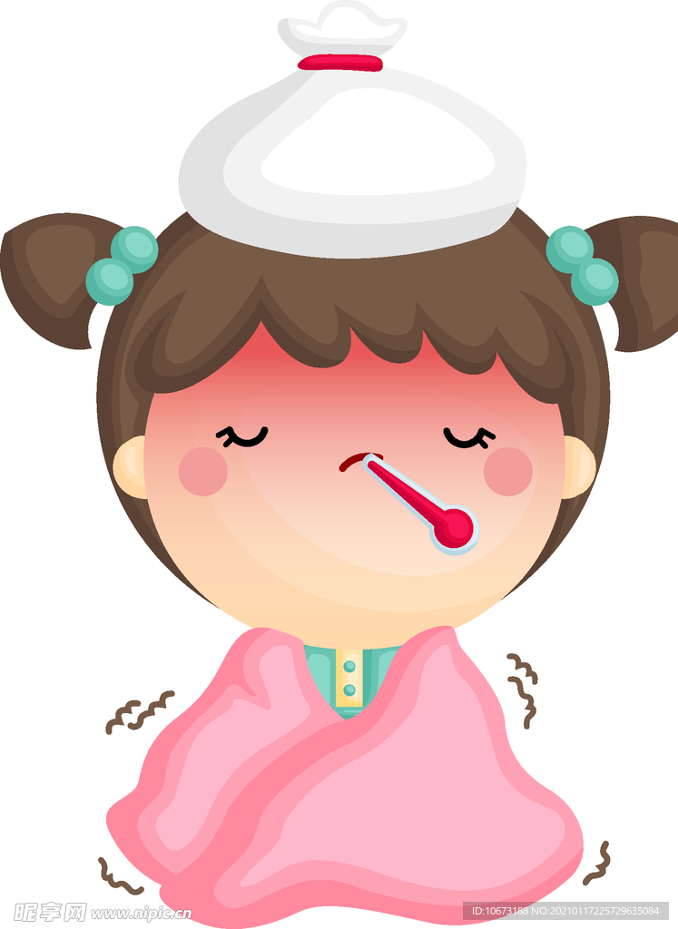 生病的孩子