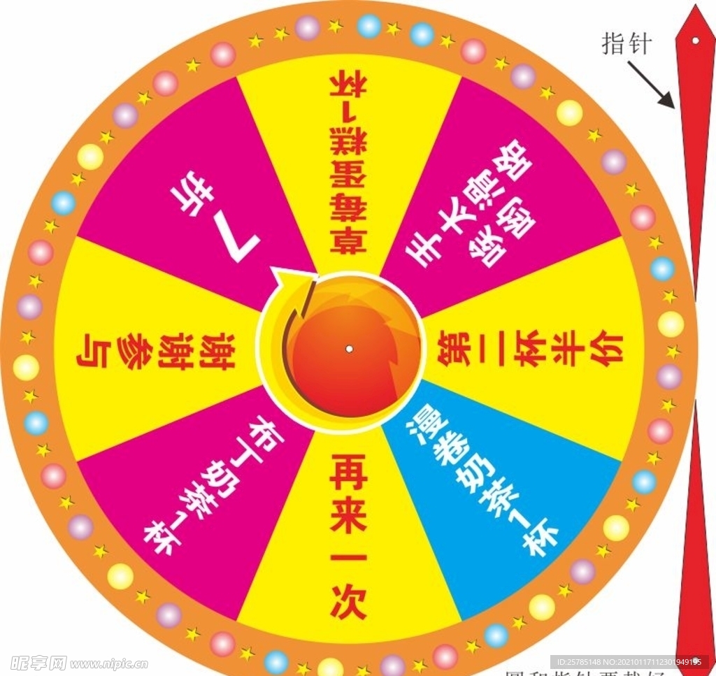 抽奖转盘