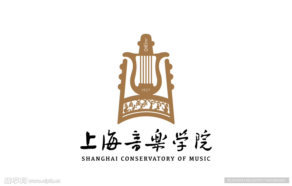 上海音乐学院 校徽 LOGO