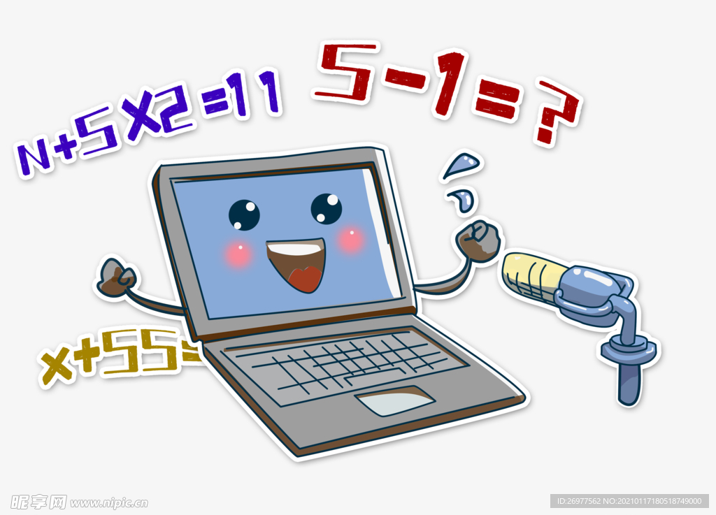 卡通电脑