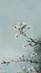 梅花油画