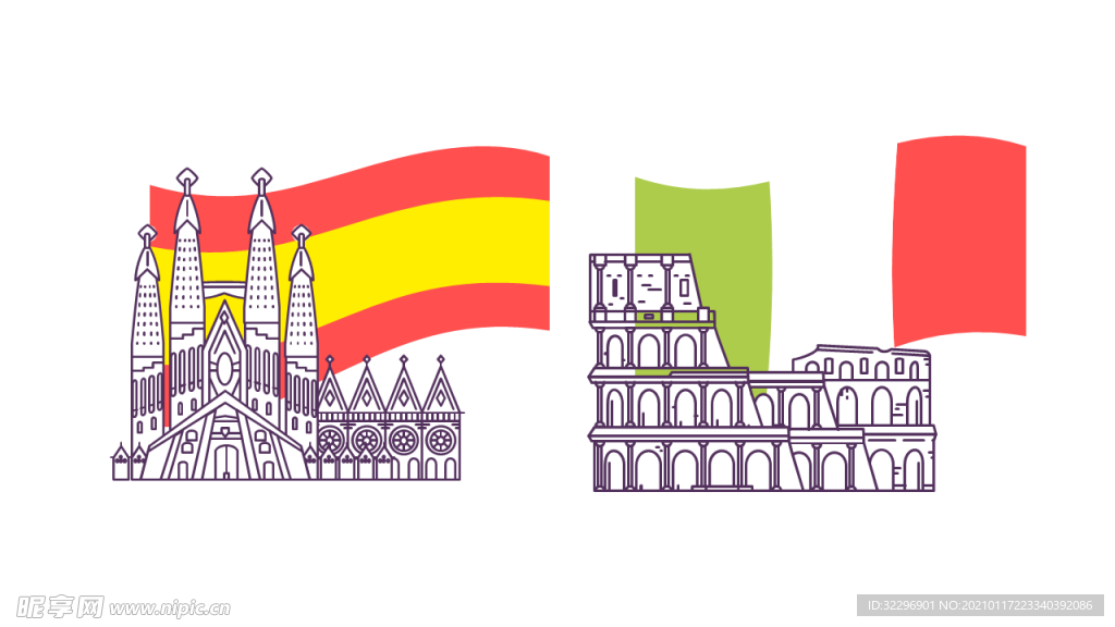 城市  地标 建筑素材