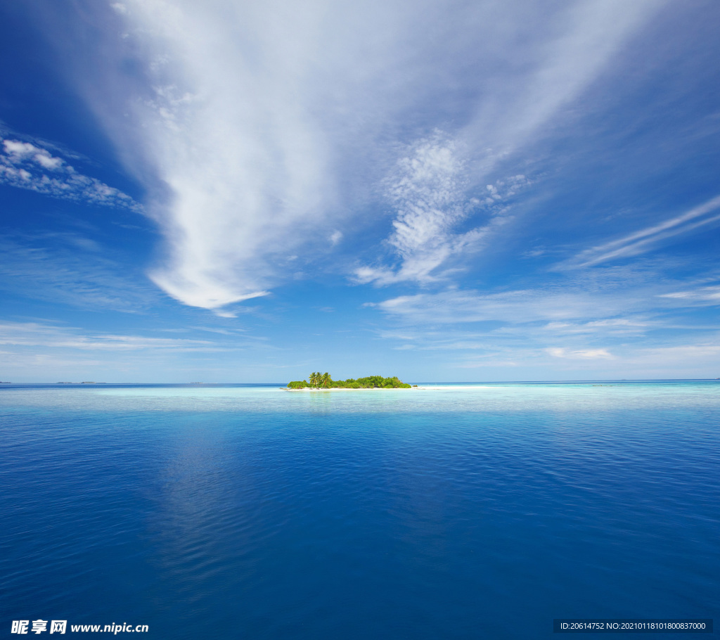 壮丽的大海风景