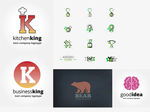 LOGO标志创意设计矢量素材集