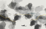轻奢山水画