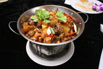 干锅带皮牛肉
