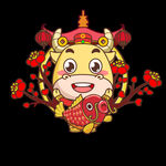 卡通牛