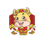 卡通牛