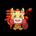 卡通牛
