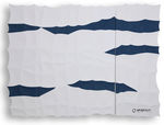 波浪浮雕板装饰画
