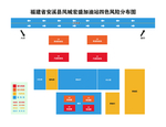 加油站四色风险分布图